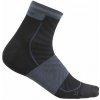 Icebreaker pánske ponožky Men Merino Run+ Ultralight Mini čierna Icebreaker pánske ponožky Men Merino Run+ Ultralight Mini čierna