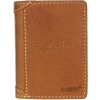 Pánska kožená peňaženka LAGEN 51146 svetlo hnedá
