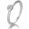 SOFIA DIAMONDS prsteň z bieleho zlata s diamantom 0,20 ct BE41/85129-9-W SOFIA DIAMONDS prsteň z bieleho zlata s diamantom 0,20 ct BE41/85129-9-W