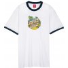 SANTA CRUZ tričko - Aloha Dot Front Ringer Custom T-Shirt White (WHITE) veľkosť: M SANTA CRUZ tričko - Aloha Dot Front Ringer Custom T-Shirt White (WHITE) veľkosť: M