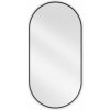 Mexen Loft, oválne kúpeľňové zrkadlo 100 x 50 cm, farba rámu čierna matná, 9851-100-050-000-70 Mexen Loft, oválne kúpeľňové zrkadlo 100 x 50 cm, farba rámu čierna matná, 9851-100-050-000-70