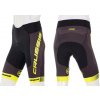 Crussis Cyklistické kraťasy se šlemi CRUSSIS, černá/žlutá Veľkosť: 2XL Crussis Cyklistické kraťasy se šlemi CRUSSIS, černá/žlutá Veľkosť: 2XL