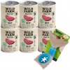 Wild Farm Pate Beef 6x400g bezlepkové krmivo pre psov & Žuvacia hračka pre psov - kosť 18 cm (náhodný vzor) Wild Farm Pate Beef 6x400g bezlepkové krmivo pre psov & Žuvacia hračka pre psov - kosť 18 cm (náhodný vzor)