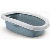 Stefanplast Sprint 10 white/steel blue toaleta 31x43x14cm pre mačky