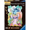 RAVENSBURGER Drevené obrysové puzzle Angel & Stitch 300 dielikov RAVENSBURGER Drevené obrysové puzzle Angel & Stitch 300 dielikov