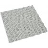 Šedá plastová dierovaná terasová dlažba Linea Marte - dĺžka 55,5 cm, šírka 55,5 cm, výška 1,3 cm Šedá plastová dierovaná terasová dlažba Linea Marte - dĺžka 55,5 cm, šírka 55,5 cm, výška 1,3 cm