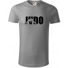 Judo - Nápis - Tričko z organickej bavlny - XL ( Starostrieborná ) Judo - Nápis - Tričko z organickej bavlny - XL ( Starostrieborná )
