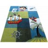 DY Detský farebný koberec s motívom Pirát 01 Rozmer: 400x500 cm DY Detský farebný koberec s motívom Pirát 01 Rozmer: 400x500 cm