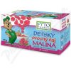 Detský ovocný čaj Malina 20×2 g Fytopharma Detský ovocný čaj Malina 20×2 g Fytopharma