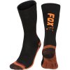 Fox Ponožky Collection Black Orange Thermolite long sock - 44-47