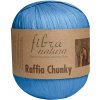 Fibra Natura Raffia Chunky 114-12 sytá modrá Fibra Natura Raffia Chunky 114-12 sytá modrá