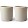 Mushie Pohárik 2ks: Ivory Mushie Pohárik 2ks: Ivory