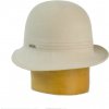 Dámsky vlnený klobúk smotana