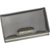 Gregorio šedá lakovaná dámska kožená peňaženka v darčekovej krabičke Gregorio šedá lakovaná dámska kožená peňaženka v darčekovej krabičke