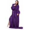 Sammer Pohodlná deka s rukávmi LAZY vo fialovej farbe , 150x180 5902232497243 Sammer Pohodlná deka s rukávmi LAZY vo fialovej farbe , 150x180 5902232497243