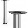 Walteco Nábytková noha guľatá, priemer 60mm, výška 400mm, chrómová , 50291 Walteco Nábytková noha guľatá, priemer 60mm, výška 400mm, chrómová , 50291