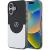 Mercedes PC/TPU Double Layer MagSafe kryt pre iPhone 16, čierno-strieborný 57983122403