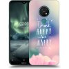 Picasee silikónový prehľadný obal pre Nokia 7.2 - Mysli pozitívne! Picasee silikónový prehľadný obal pre Nokia 7.2 - Mysli pozitívne!