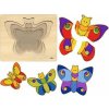 GoKi 57899 Viacvrstvové drevené puzzle motýľ GoKi 57899 Viacvrstvové drevené puzzle motýľ