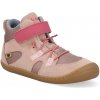 Koel Beau Cotton Pink celoročné členkové barefoot topánky