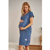 Nočná košeľa na dojčenie 4348 Maja Deep Blue