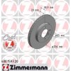 Brzdový kotúč ZIMMERMANN 600.1597.20 Brzdový kotúč ZIMMERMANN 600.1597.20