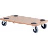 Walteco Transportná plošina pre tvrdé podlahy, 580x290mm, nosnosť 200 kg, FSC , 51883 Walteco Transportná plošina pre tvrdé podlahy, 580x290mm, nosnosť 200 kg, FSC , 51883