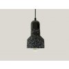 NEDES Závesné svietidlo Terrazzo / čierna 1 x E27 - ME0214R/B NEDES Závesné svietidlo Terrazzo / čierna 1 x E27 - ME0214R/B