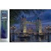 Norimpex Diamantové maľovanie Nočná Tower Bridge 30 x 40 cm Norimpex Diamantové maľovanie Nočná Tower Bridge 30 x 40 cm
