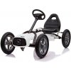 Detská šliapacia motokára Go-kart Baby Mix Buggy biela Detská šliapacia motokára Go-kart Baby Mix Buggy biela