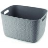 Curver Košík Softex L, sivá, L Curver Košík Softex L, sivá, L