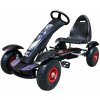 Ramiz Závodná XL motokára pre deti 3+ čierna + nafukovacie kolesá + nastaviteľné sedadlo + voľnobeh Ramiz Závodná XL motokára pre deti 3+ čierna + nafukovacie kolesá + nastaviteľné sedadlo + voľnobeh