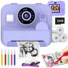 DETSKÝ FOTOAPARÁT S FUNKCIOU TLAČE 12MP 1080P FIALOVÝ – DARČEK DETSKÝ FOTOAPARÁT S FUNKCIOU TLAČE 12MP 1080P FIALOVÝ – DARČEK