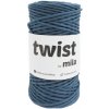 MILA macramé šňůra TWIST 3mm Petrolejová MILA macramé šňůra TWIST 3mm Petrolejová
