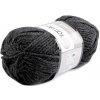 Pletacia priadza Merino hrčky 100 g šedá hematit 1ks