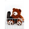 The Bears® Plyšový medvěd 160 cm USA - TMAVĚ HNĚDÝ The Bears® Plyšový medvěd 160 cm USA - TMAVĚ HNĚDÝ