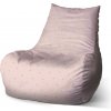 Sablio Sedací vak Bean Ružové krížiky na svetloružovej - 100 x 90 x 45 cm Sablio Sedací vak Bean Ružové krížiky na svetloružovej - 100 x 90 x 45 cm