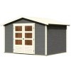 KARIBU AMBERG 4 drevený domček (9223) 246 x 246 cm, terragrau LG3507 KARIBU AMBERG 4 drevený domček (9223) 246 x 246 cm, terragrau LG3507