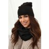 Fashionweek Dámska Súprava teplý pohodlný dámsky set dámska čiapka a šál cashmere touch S2468 Farba: Čierna, Veľkosť: Universal Fashionweek Dámska Súprava teplý pohodlný dámsky set dámska čiapka a šál cashmere touch S2468 Farba: Čierna, Veľkosť: Universal