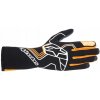 Rukavice Alpinestars Tech 1 Race v4 FIA čierno-oranžové veľ XL Rukavice Alpinestars Tech 1 Race v4 FIA čierno-oranžové veľ XL