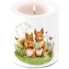 Ambiente Europe BV Sviečka 10 cm Veveričky - Ambiente Europe Ambiente Europe BV Sviečka 10 cm Veveričky - Ambiente Europe