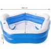 Bestway 54153 Familly Fun 213 x 207 x 69 cm Bestway 54153 Familly Fun 213 x 207 x 69 cm