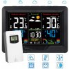 BEZDRÔTOVÁ METEOSTANICA POČASIE HYGROMETER BAROMETER TEPLOMER HODINY BEZDRÔTOVÁ METEOSTANICA POČASIE HYGROMETER BAROMETER TEPLOMER HODINY