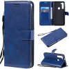 Kožené puzdro Motorola Moto G8 Power knižkové modré Kožené puzdro Motorola Moto G8 Power knižkové modré