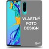 Púzdro Picasee silikónové Huawei P30 Vlastný design/motiv čierne Púzdro Picasee silikónové Huawei P30 Vlastný design/motiv čierne