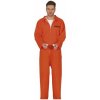 Pánsky kostým Guirca Väzeň, veľkosť XL, oranžový Pánsky kostým Guirca Väzeň, veľkosť XL, oranžový
