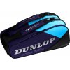 Taška na rakety Dunlop FX Performance 8R Black/Blue 2026 Taška na rakety Dunlop FX Performance 8R Black/Blue 2026