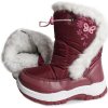 Teplé bordové snehule čižmy nepremokavé kožušinka 28 Teplé bordové snehule čižmy nepremokavé kožušinka 28