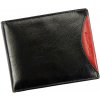 ROVICKY Čierno-červená kožená pánska peňaženka RFID v krabičke ROVICKY Čierno-červená kožená pánska peňaženka RFID v krabičke