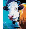 Maľovanie podľa čísel Krava na modrom pozadí, 80x100 cm, bez rámu a bez vypnutia plátna (6055662) Maľovanie podľa čísel Krava na modrom pozadí, 80x100 cm, bez rámu a bez vypnutia plátna (6055662)
